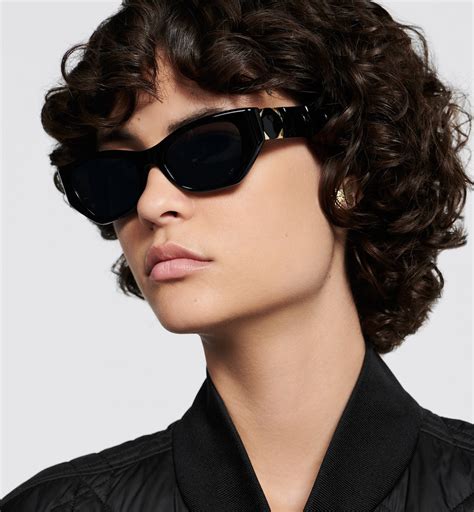 Lady 95.22 B1I Black Butterfly Sunglasses 